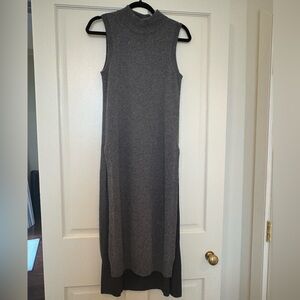 Joseph Knit Mock Neck Midi Dress